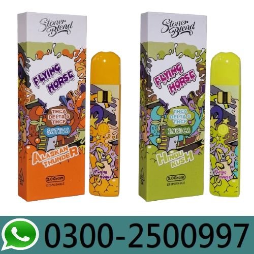 Flying Horse Stoner Blend 3g Disposable Vape In Pakistan