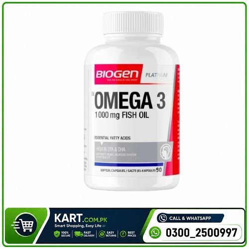 Biogen Omega-3 1000mg Fish Oil In Pakistan