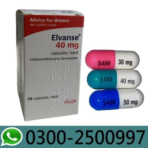 Elvanse Adult 40mg Hard Capsules In Pakistan
