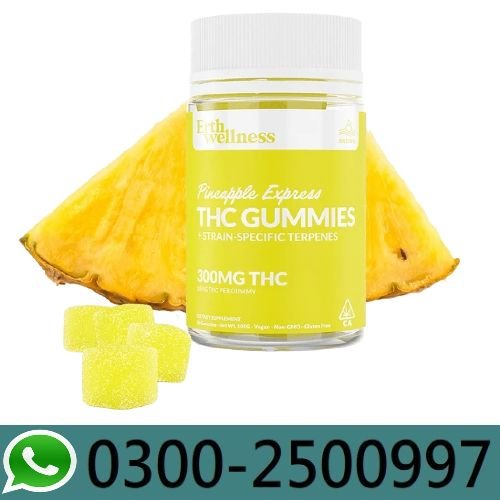 9 THC Gummies Pineapple Express Strain Specific Price in Pakistan