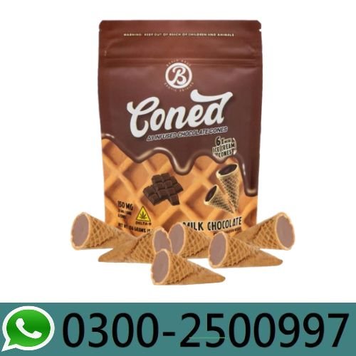 Coned Extra Strength THC Milk Chocolate in Pakistan