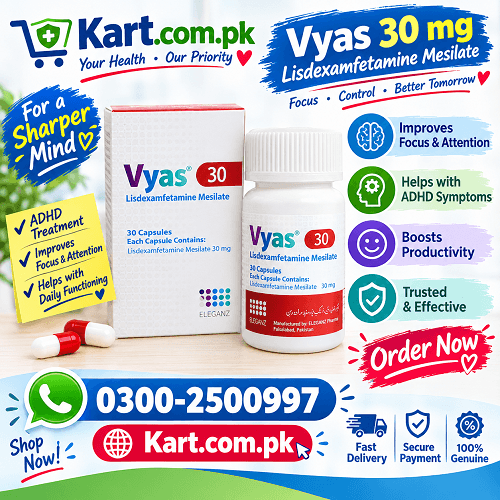 Vyas 30mg Tablets In Pakistan