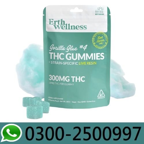 9 THC Gummies Gorilla Glue #4 Hybrid in Pakistan