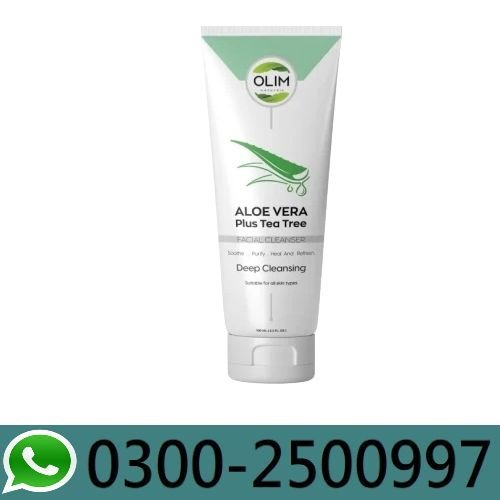 Aloe Vera Face Wash – Acne & Oil Control Cleanser