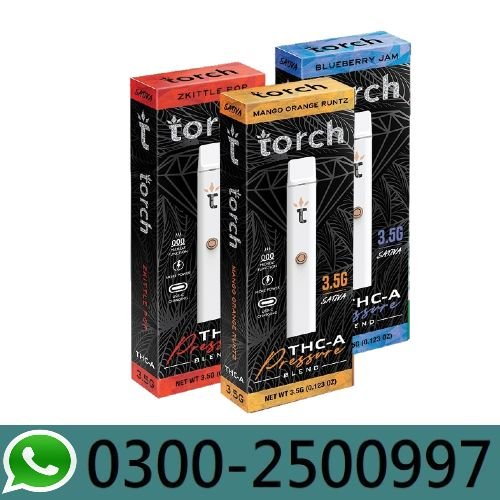 Torch THCA Pressure Blend Disposable 3.5g Price In Pakistan