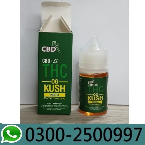 OG Kush THC USA Made Vape Juice In Pakistan