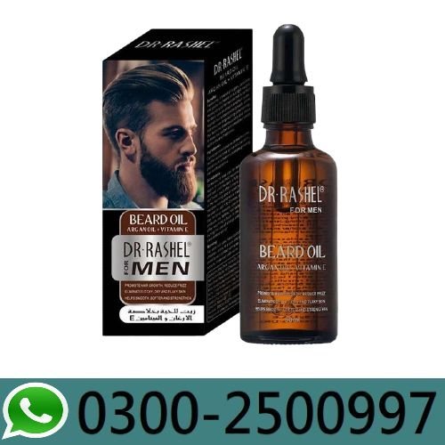 Dr. Rashel Men Beard Hair Growth Oil – Thick & Healthy Beard