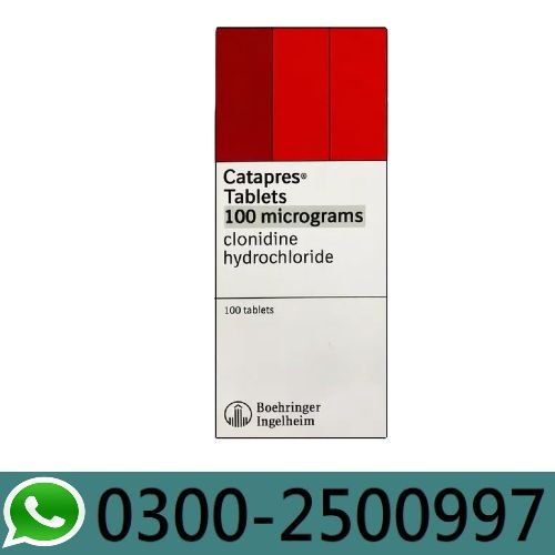 Catapres 100 mcg Tablets In Pakistan