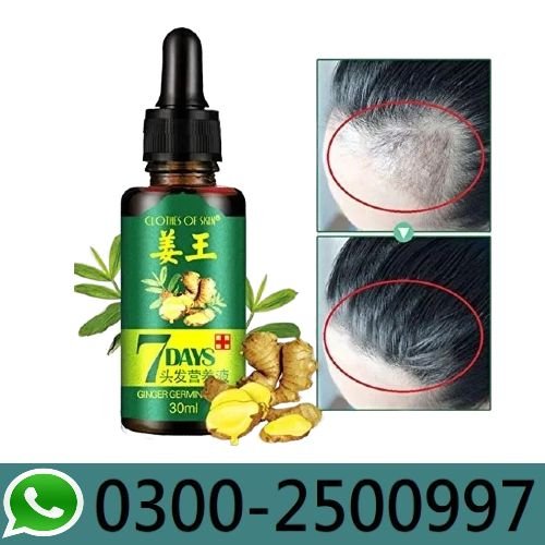 Aichun Beauty 7 Days Ginger Hair Oil Price in Pakistan