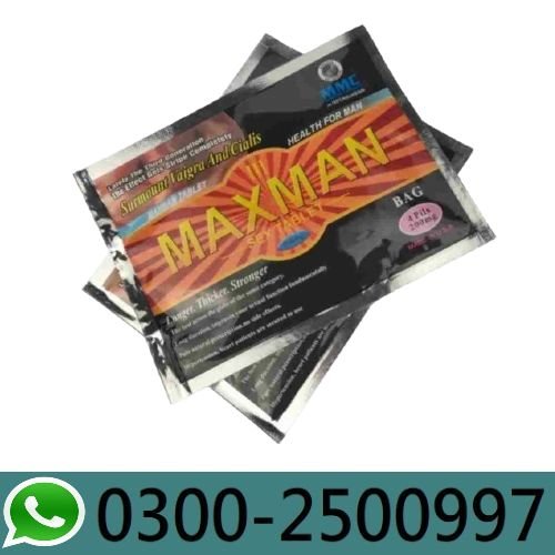 Maxman Sex Tablets Pouch In Pakistan