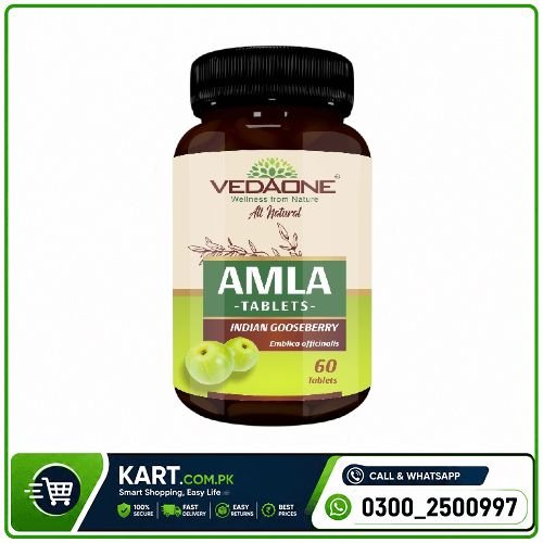 Vedaone ORGANIC AMLA 60 CAPLETS in Pakistan