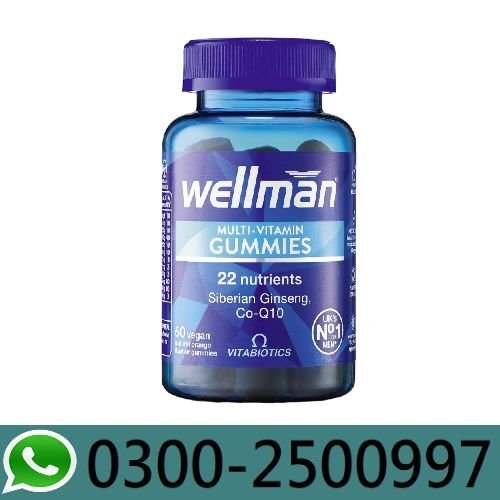 Wellman Multi Gummies 60 Gummies in Pakistan