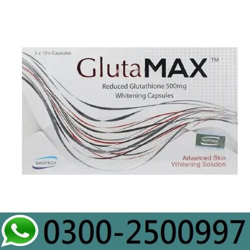 GlutaMax Skin Whitening Capsules In Pakistan