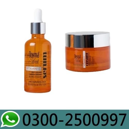 Skin Glow Vitamin C Cream & Serum Duo in Pakistan