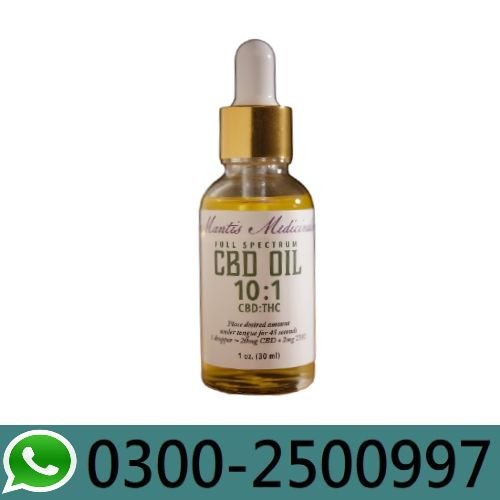 Tincture 600mg CBD 60mg THC Oil In Pakistan