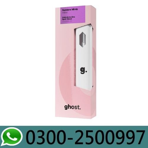 THC Vape Ghost 3.5G Disposable Spirit Rainbow Mintz In Pakistan