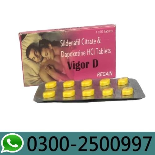 Vigor D Sildenafil & Dapoxetine Tablet In Pakistan