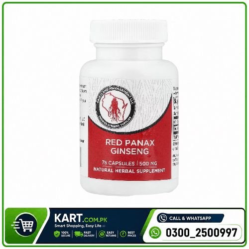 Red Ginseng Capsules Price In Pakistan