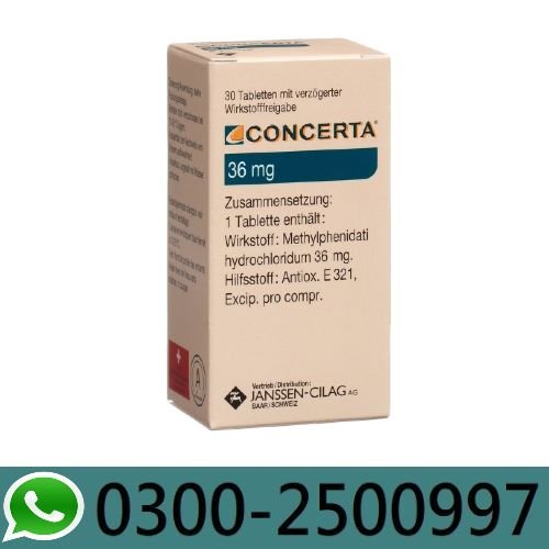 Concerta 36Mg Price In Pakistan