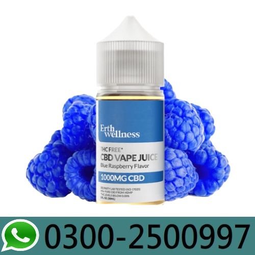 CBD Vape Juice Blue Raspberry 1000mg Price in Pakistan