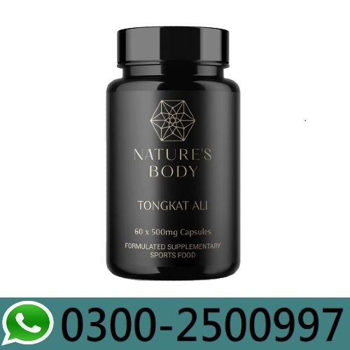 Natures Body Tongkat Ali 500mg Capsule In Pakistan