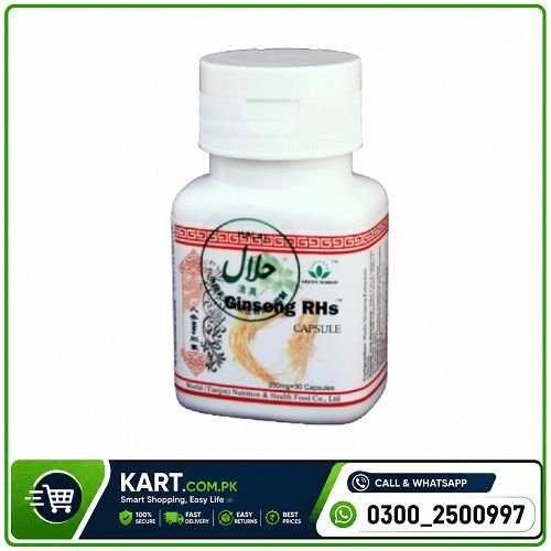 Ginseng RHs Capsules 350Mg in Pakistan