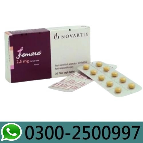 Femara 2.5mg 30’s Tablets (Letrozole) In Karachi