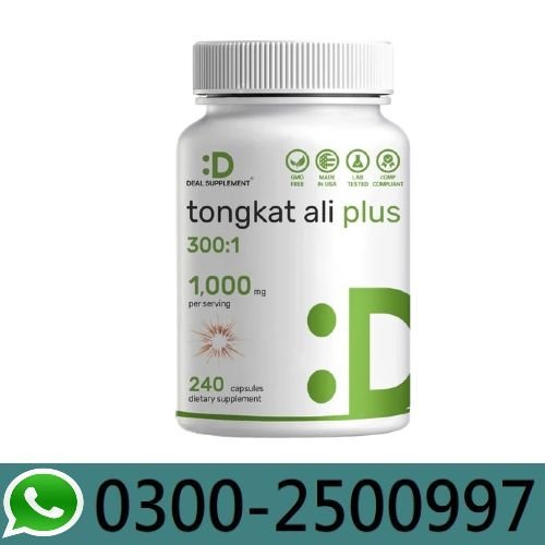 Tongkat Ali 1100mg 240 Capsules In Pakistan