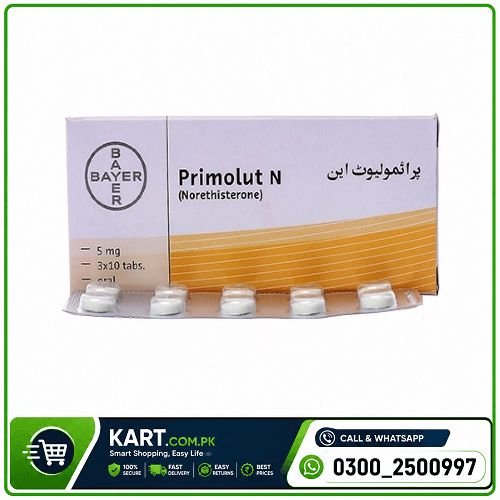 Primolut N (5mg) Tablets Price in Pakistan